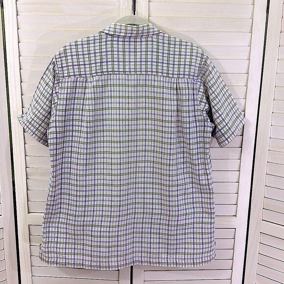 Plaid Shirt Size XL Northern Reflections Cotton Embroidered Plaid - Picture 7 of 10
